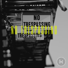 Cover No Trespassing
